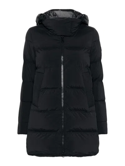 PEUTEREY CHAQUETA ALCOCHADA - NEGRO