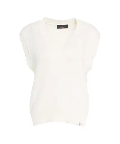 Peuterey V-neck Vest With Ribbed Collar