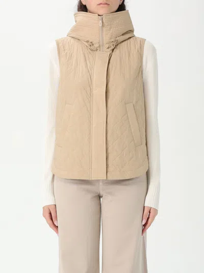 Peuterey Waistcoat  Woman Color Beige In Sand