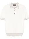 Peuterey White Cotton Polo Shirt In White
