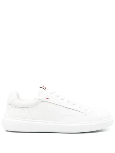 Peuterey White Sneakers With Lace-up Design