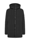 Peuterey Windproof Stretch Urban Coat In Blue