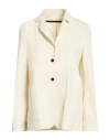Peuterey Woman Blazer Beige Size 6 Polyamide, Elastane In Neutral