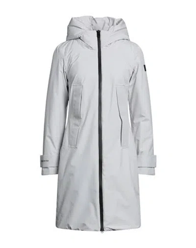 Peuterey Woman Coat Light Grey Size 2 Polyester