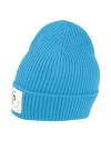 Peuterey Woman Hat Azure Size S Wool, Cashmere