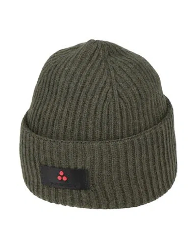 Peuterey Woman Hat Dark Green Size Onesize Polyamide, Viscose, Wool, Cashmere