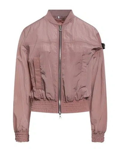 Peuterey Woman Jacket Antique Rose Size 6 Polyamide In Pink