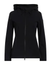 Peuterey Black Cropped Windbreaker In Black