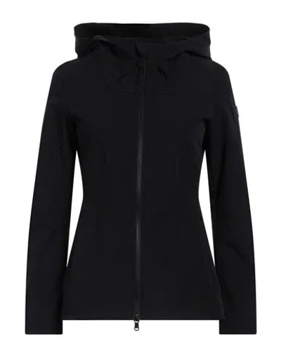 Peuterey Woman Jacket Black Size 10 Polyamide, Polyester, Elastane