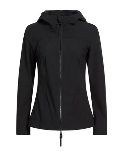 Peuterey Woman Jacket Black Size 14 Polyester, Elastane
