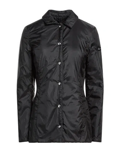 Peuterey Woman Jacket Black Size 6 Polyester