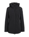 Peuterey Woman Jacket Black Size 10 Polyamide, Elastane In Schwarz