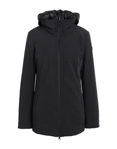 Peuterey Woman Jacket Black Size 10 Polyamide, Elastane In Schwarz