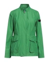 Peuterey Woman Jacket Green Size 6 Cotton, Polyamide In Green