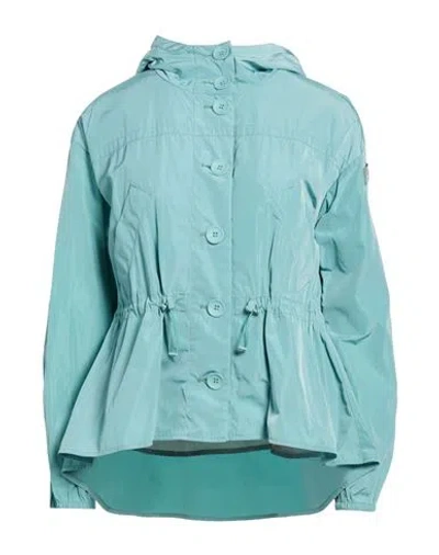 Peuterey Woman Jacket Light Green Size 6 Polyester