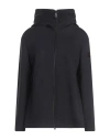 Peuterey Woman Jacket Midnight Blue Size 6 Wool, Polyamide