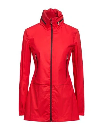 Peuterey Woman Jacket Red Size 6 Cotton