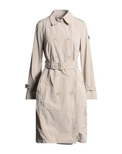 Peuterey Woman Overcoat & Trench Coat Beige Size 4 Polyester, Polyamide In Neutral