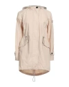 Peuterey Woman Overcoat & Trench Coat Beige Size 8 Cotton, Polyamide In Neutral