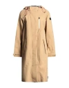 Peuterey Woman Overcoat & Trench Coat Beige Size 8 Polyester, Polyamide, Elastane In Neutral