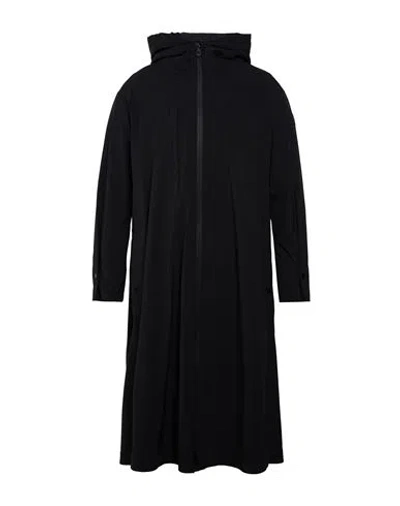 Peuterey Woman Overcoat & Trench Coat Black Size 8 Polyamide