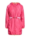 Peuterey Woman Overcoat & Trench Coat Fuchsia Size 4 Polyamide In Pink