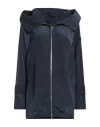 Peuterey Woman Overcoat & Trench Coat Midnight Blue Size 12 Polyamide In Blue