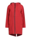 Peuterey Woman Overcoat & Trench Coat Red Size 8 Polyamide, Polyester, Elastane In Red