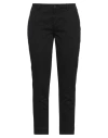 Peuterey Woman Pants Black Size 10 Cotton, Elastane