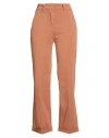 Peuterey Woman Pants Brown Size 4 Cotton, Elastomultiester, Elastane