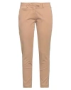 Peuterey Woman Pants Camel Size 6 Cotton, Elastane In Beige