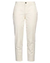 Peuterey Woman Pants Cream Size 10 Cotton, Elastane In White