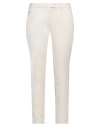 Peuterey Woman Pants Cream Size 8 Cotton, Elastane In White