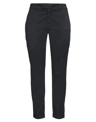 Peuterey Woman Pants Midnight Blue Size 14 Cotton, Elastane