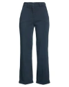 Peuterey Woman Pants Navy Size 10 Cotton, Elastomultiester, Elastane In Blue