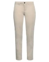Peuterey Woman Pants Sand Size 6 Cotton, Elastane In Beige