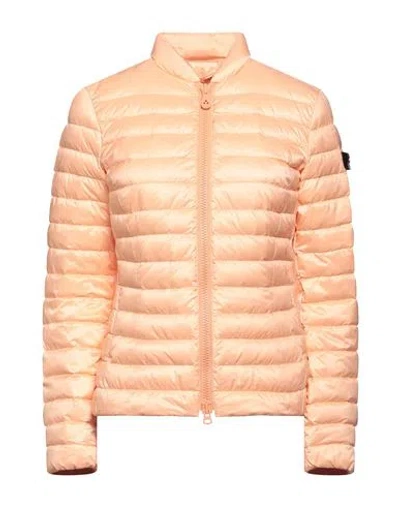 Peuterey Woman Puffer Apricot Size 8 Polyester