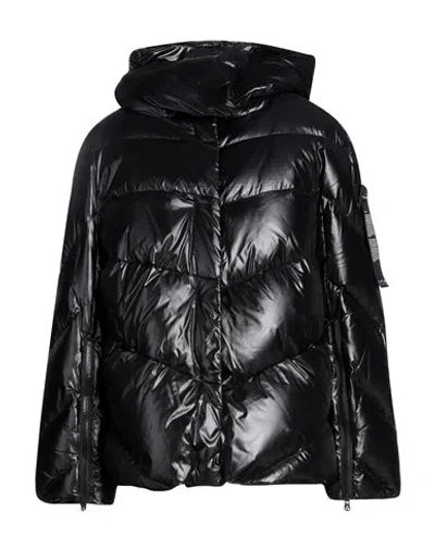 Peuterey Woman Puffer Black Size 10 Polyamide