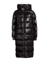 Peuterey Tailored Black Coat With Structured Design In Black