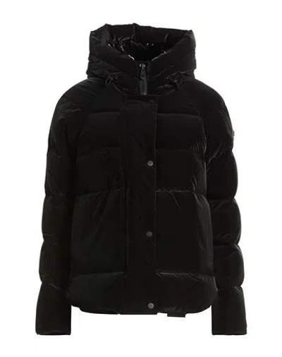 Peuterey Woman Puffer Black Size 10 Polyamide