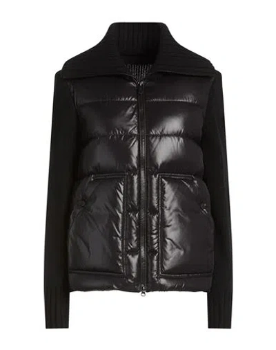 Peuterey Woman Puffer Black Size 10 Polyamide, Wool