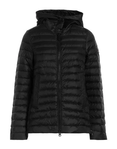 Peuterey Woman Puffer Black Size 12 Polyester In Black