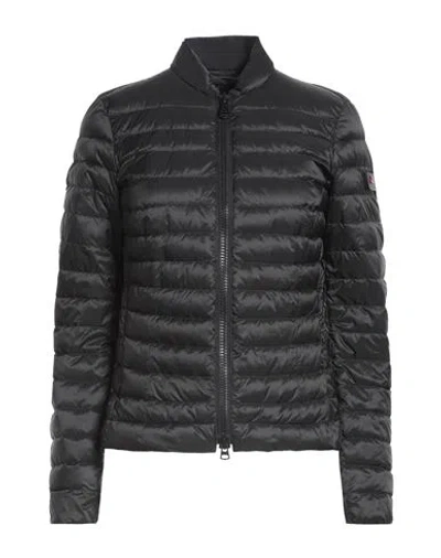 PEUTEREY PEUTEREY WOMAN PUFFER BLACK SIZE 14 POLYESTER