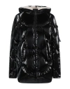 Peuterey Woman Puffer Black Size 6 Polyamide, Wool, Acrylic