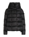 Peuterey Woman Puffer Black Size 6 Polyester