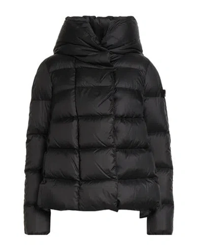 Peuterey Woman Puffer Black Size 6 Polyester