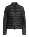 Peuterey Woman Puffer Midnight Blue Size 10 Polyester In Black