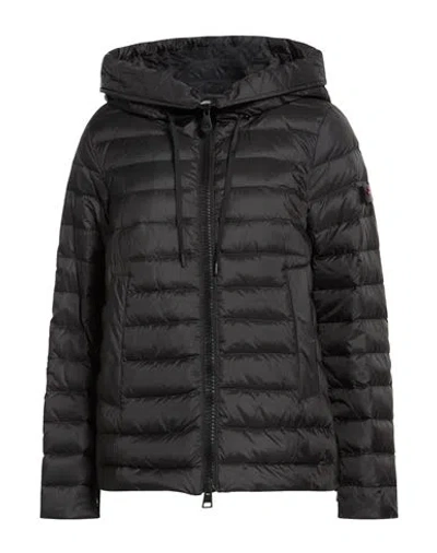 Peuterey Woman Puffer Black Size 6 Polyester
