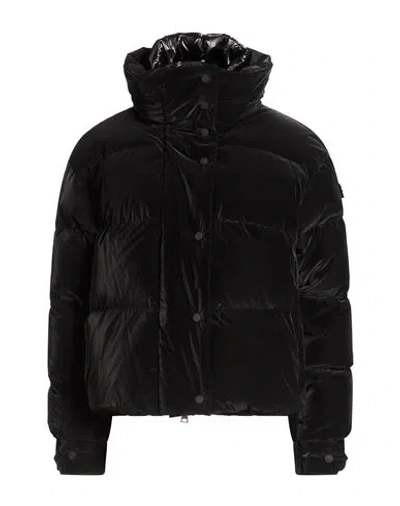 Peuterey Woman Puffer Black Size 8 Polyamide