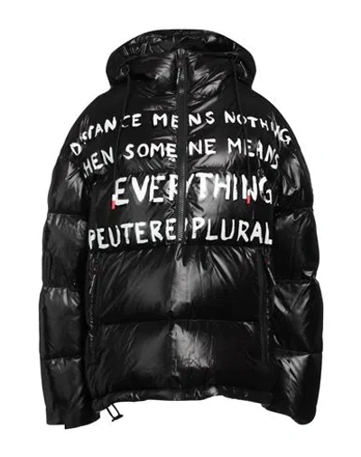 Peuterey Woman Puffer Black Size M Polyester